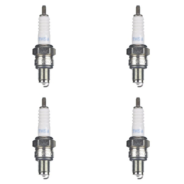 NGK ZüNdkerze CR7HSA 4549 4Er Set (FüR: Kymco Super 8 125 KL25SF 11-13 )-image