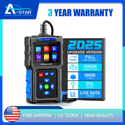 Original T200 OBD2 Scanner I/M Status Code Reader ECU Info Live Data DTC Lookup