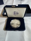 2004 W American Silver Eagle Choice Proof Bullion $1 Coin COA