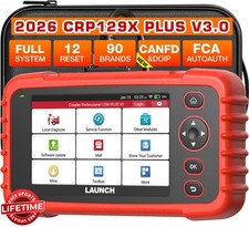 2026 Launch CRP129X PLUS PRO Profi OBD2 Diagnosegerät ALLE SYSTEM TPMS EPB SAS