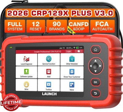2026 Launch CRP129X PLUS PRO V3 Profi OBD2 Diagnosegerät ALL SYSTEM TPMS EPB SAS