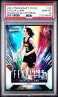 2024 Prizm Draft Picks Caitlin Clark Fearless Silver Prizm PSA 10 GEM