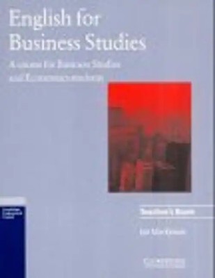 English for Business Studies - Third Edition / English for Business Studies. Tea