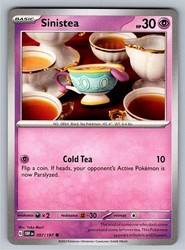 Sinistea 097/197 Obsidian Flames Common NM