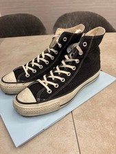 Converse All Star J Denim HI Black 275cm Made in Japan Men's Sneakers