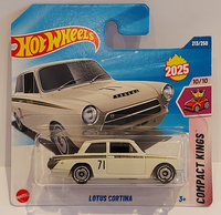 Hot Wheels Lotus Cortina 213/250 Compact Kings 10/10 HYW46