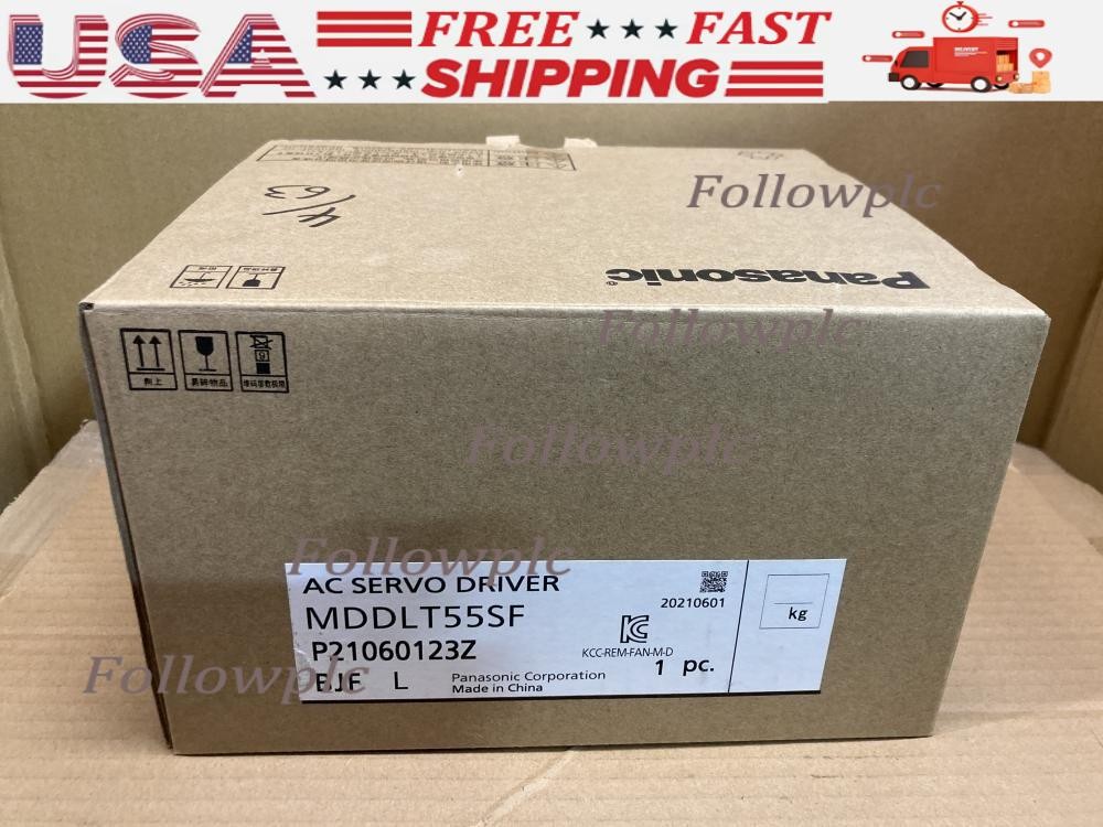 US Free TAX Panasonic MDDLT55SF AC Servo Driver Factory stored unused item