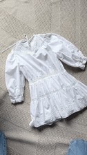 Love shack fancy Talulah Pintuck Yoke Dress LoveShackFancy for Target M White