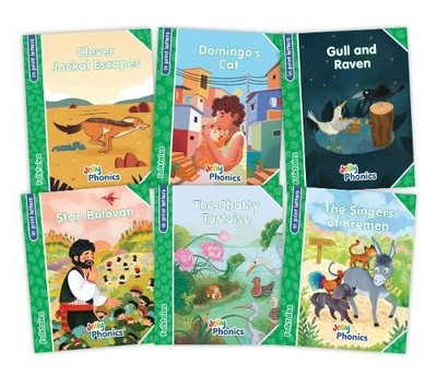 Louise Van-Pott Jolly Phonics Folktales Green Readers (Level 3) Comp (Paperback)