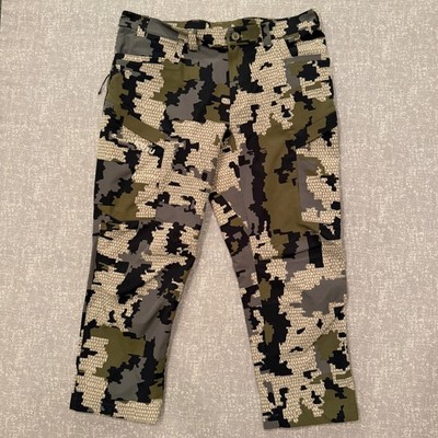 Kuiu Attack Pants Mens 40 Verde Camo Hunting Tactical Primeflex DWR Outdoors