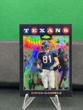 Owen Daniels #TC93 Refractors 2008 Topps Chrome Houston Texans