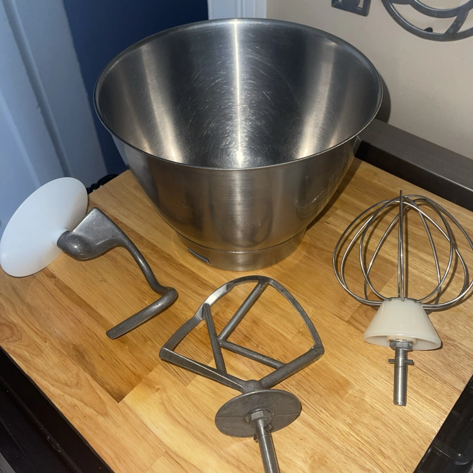 KENWOOD Stainless Steel Mixing Bowl Mixer Replacement 17551 attachments
