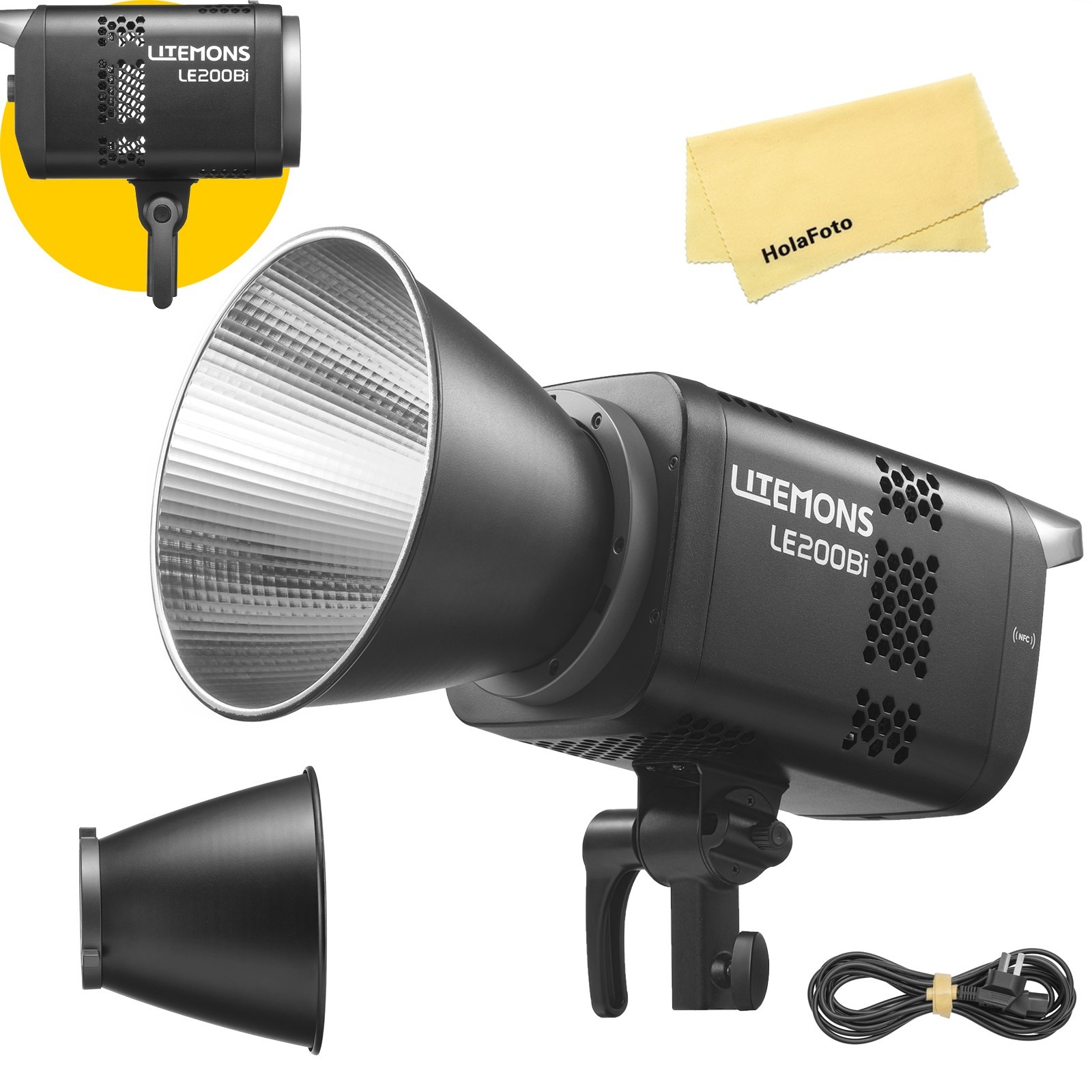GODOX LE200Bi Litemons Projecteur LED 220W Bicolore Lumière Continue Studio Photo