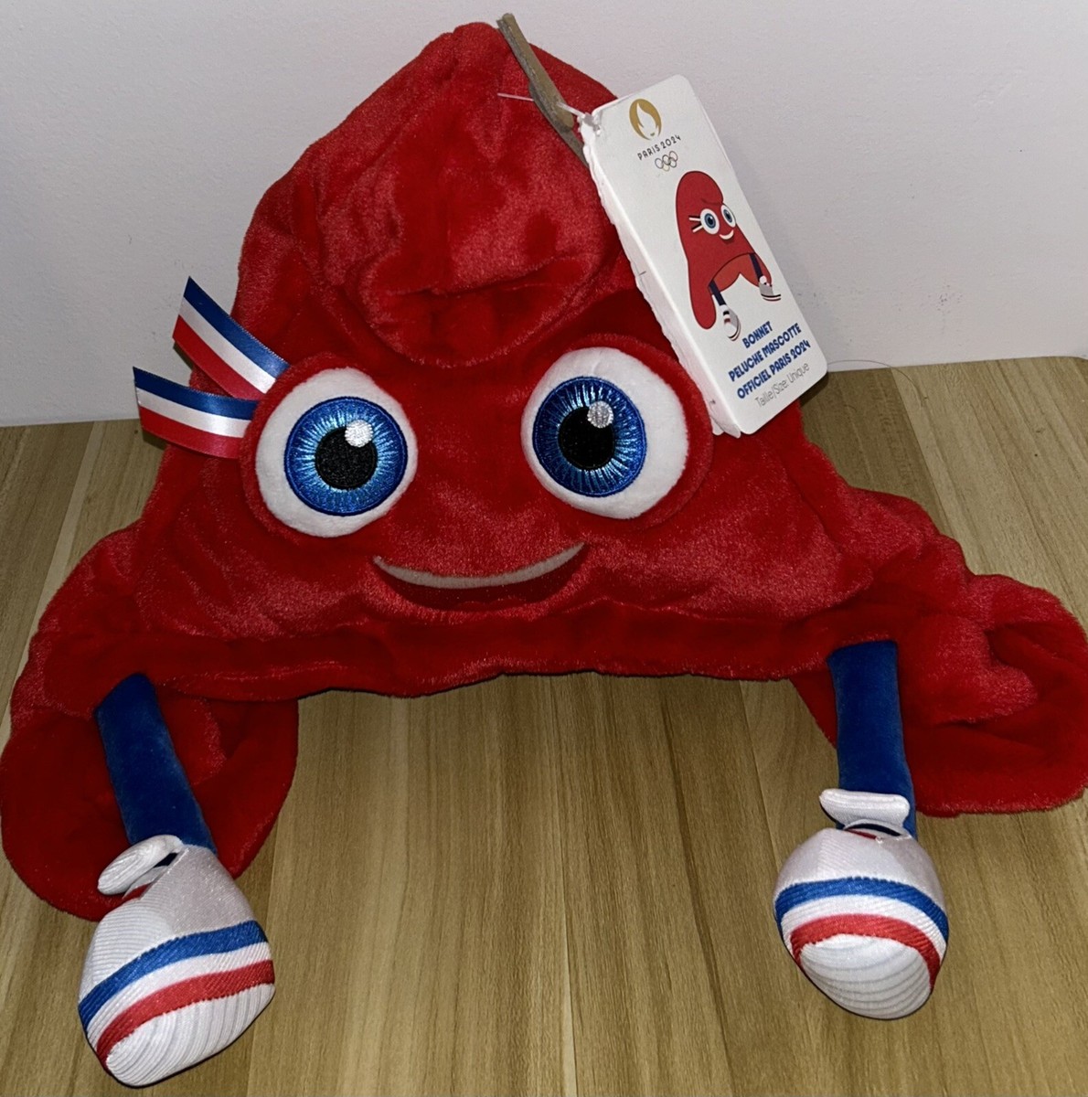 Bonnet phrygien mascotte JO Paris 2024 - Bébé