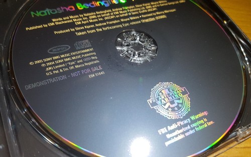 Natasha Bedingfield - These Words **2005 USA 1 Track Promotional CD** EXC - Picture 4 of 9