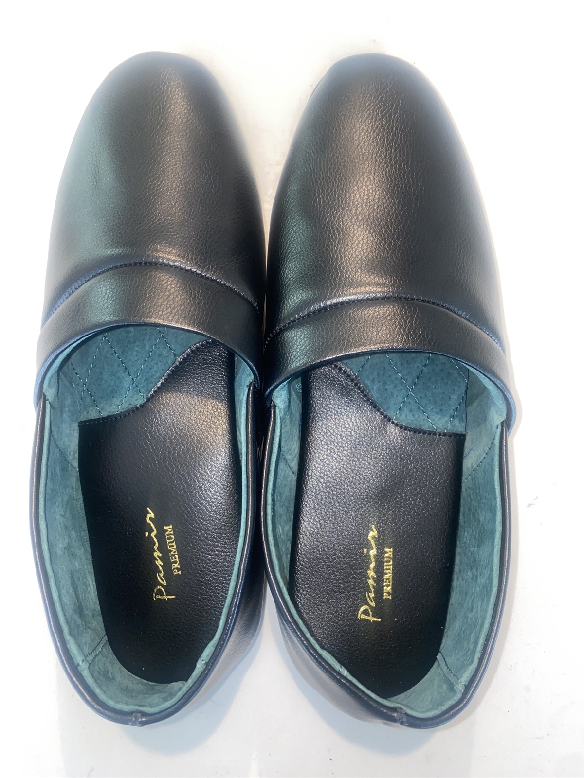 SAOLA Pantofole da interno in pelle Pamir da uomo con suola in morbida pelle in memory foam taglia 11