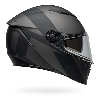 Bell Lithium Motorcycle Helmets Shear Matte Black/Metallic Black Medium