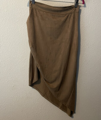 French Kiss Brown Skirt Women s Medium
