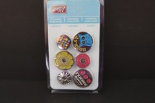 Stampin Up Hooray Designer Hardware 114351 Owl Flower Crop A Dial NEW 2009