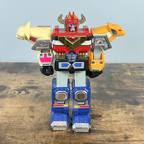 Vintage 90’s Power Rangers Lost Galaxy Megazord 9" Bandai Action Figure 1998