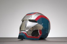 Ready New Iron Man Iron Patriot Helmet Electric Voice-Control Mask Cosplay Prop