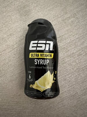 ESN Syrup Lemon Iced Tea OVP MHD 28.03.26