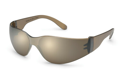 Gateway Starlite Safety Glasses – 3-Pack, Brown Lens, Z87+ & CSA Certified, Frameless