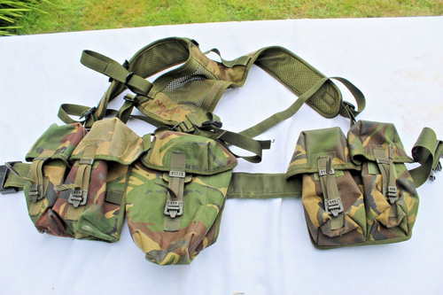 DPM 95 PATTERN ACE HYDRO ASSAULT VEST BRITISH MILITARY CADET AIRSOFT ...