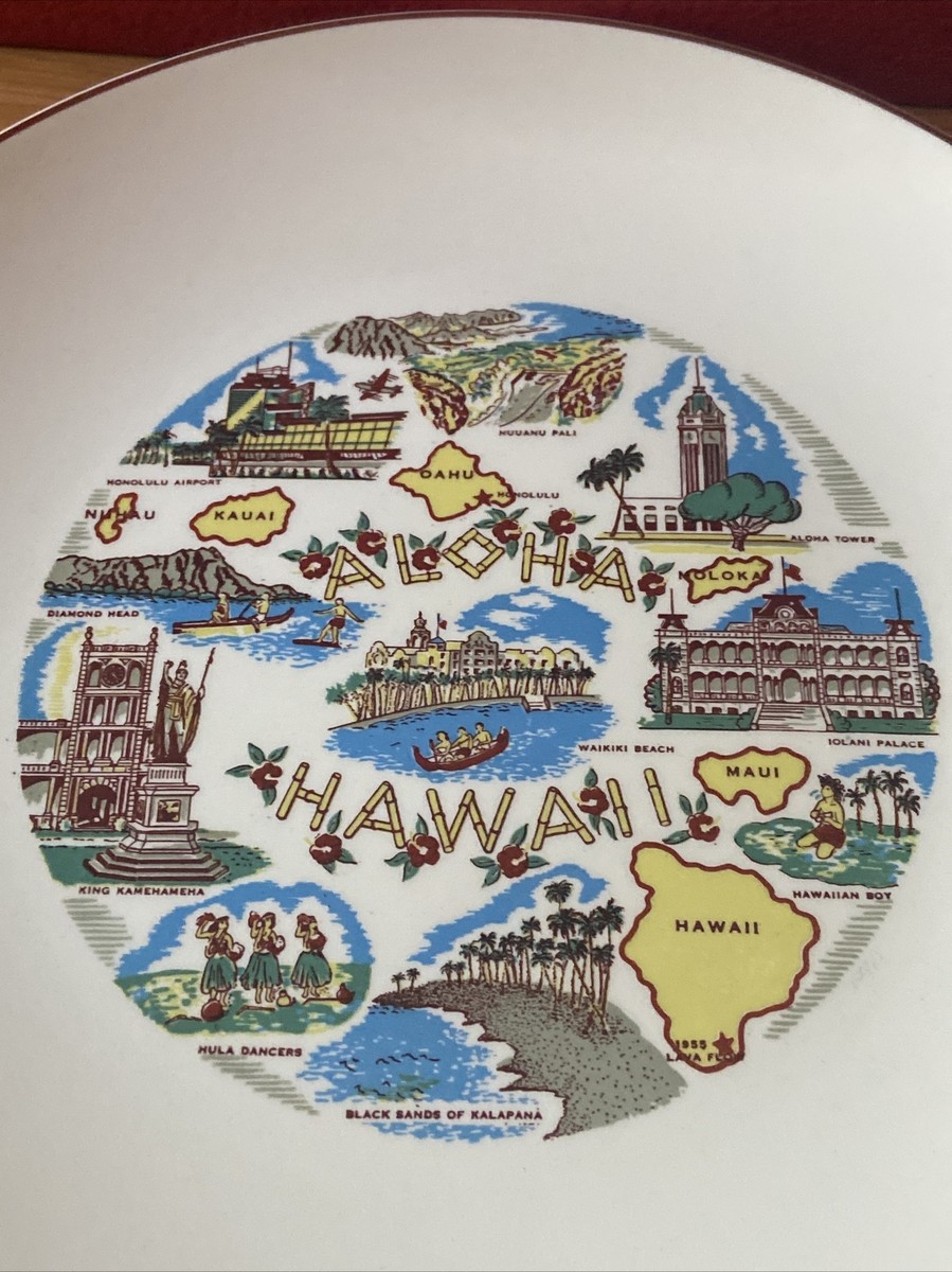 Hawaiiを感じる　Ocean Aloha plate Hawaiiを感じる Ocean Aloha plate - メルカリ