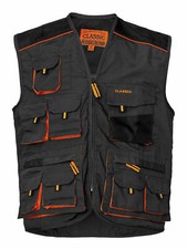 Arbeitsweste Montageweste Berufsweste Schutzweste Viele Taschen(CLASSIC-V)