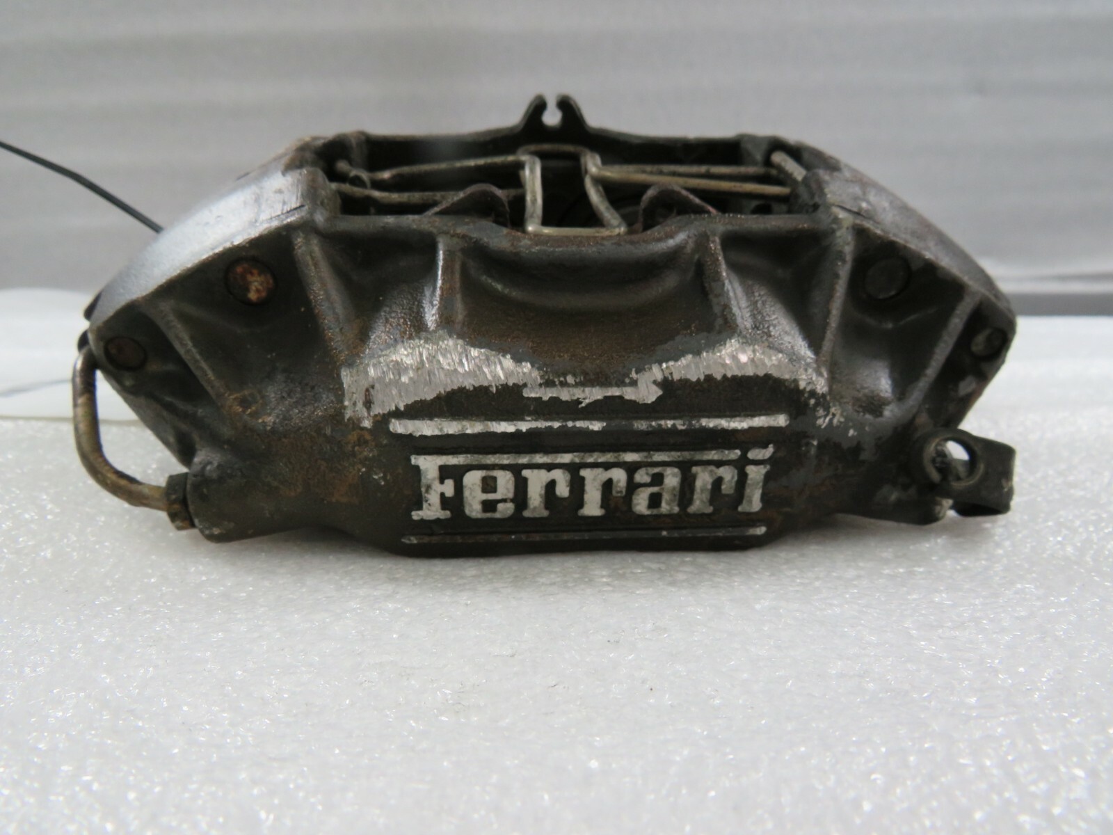 Ferrari 348 RH, Right Rear Caliper, Black, Burn Damage, Used P/N 143730