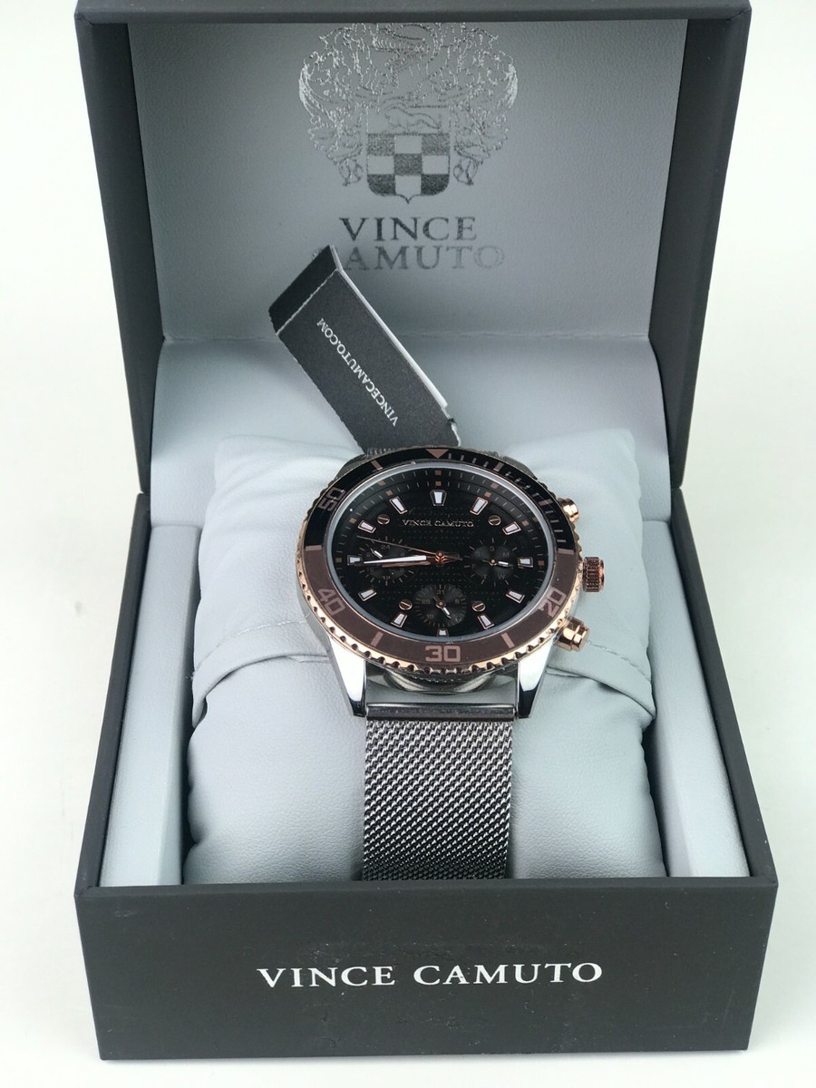 NWT Vince Camuto Mens VC/8039RTSV MULTI-FUNCTION MESH-BAND  display picture 3