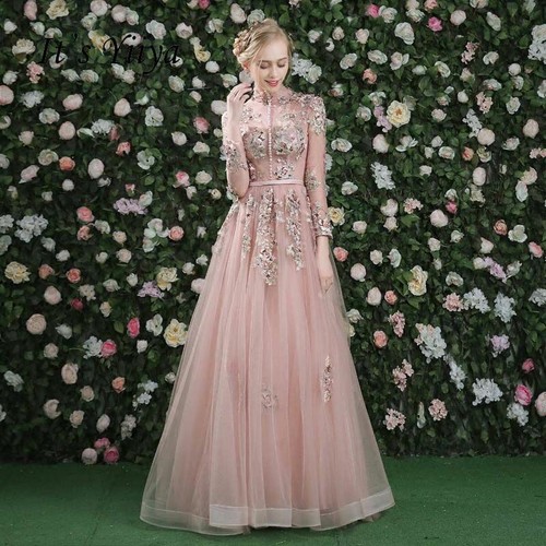 Party Gown Evening Prom Dresses Long 
