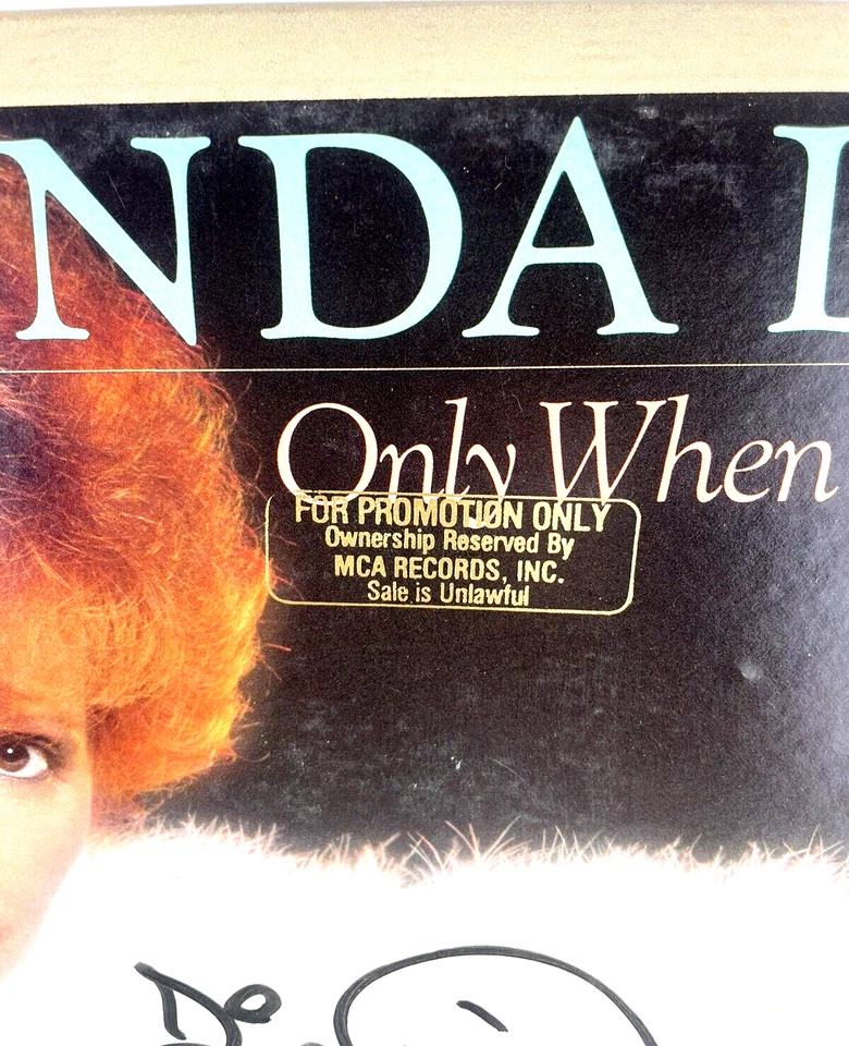 BRENDA LEE Only When I Laugh-LP Vinyl VG-MCA-1981-Autographed Album/Photo - Image 2 of 4