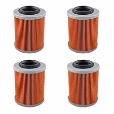 4pc Oil Filter Filters for Can-Am Outlander 330 400 450 500 570 650 800 850 1000