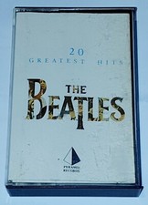 THE BEATLES 20 GREATEST HITS Cassette, Pyramid Records, Double Sided, *GC*