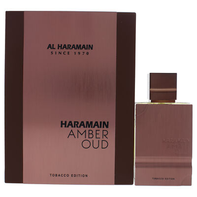 Pack of 3 Amber Oud Tobacco Edition by Al Haramain for Unisex - 2 oz EDP Spray