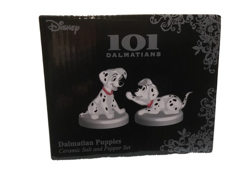 Neu im Karton Disney 101 DALMATINER Keramik Salz & Pfeffer Set. - Bild 1 von 5