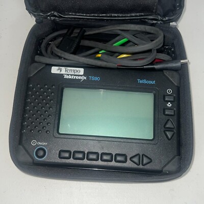 Tektronix Tempo TS90 Telscout TDR Cable Tester
