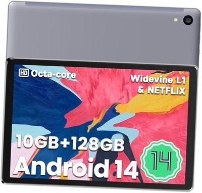 Android Tablet, 10.1 inch Tablets with 1280 * 800 IPS HD Touchscreen, Octa 