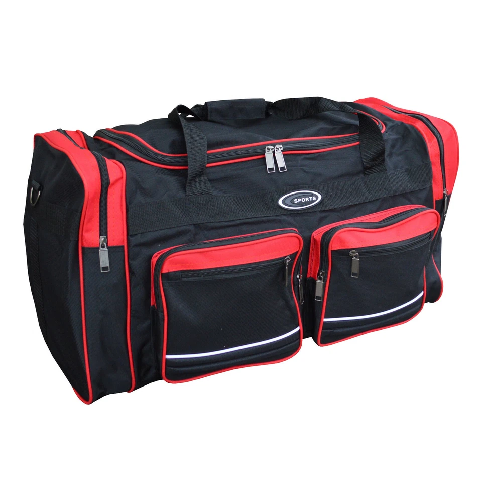 Reisetasche Sporttasche Tragetasche Schultertasche 55 - 82 cm 7 Fächer 4 Farben - Bild 2 von 4
