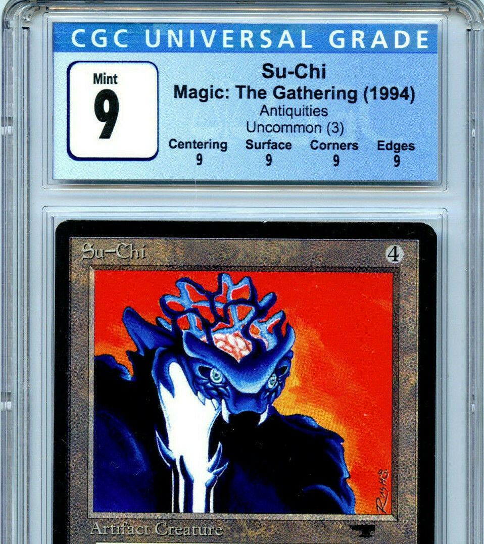 Su-Chi MTG Antiquities CGC 9.0 (9) Mint Magic card WOTC Amricons