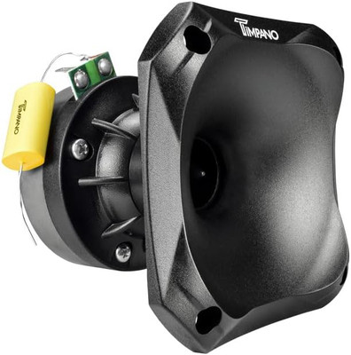 Timpano TPT-DH175 Slim Driver Horn, 1 Inch Phenolic Driver + Plastic Slim Horn -