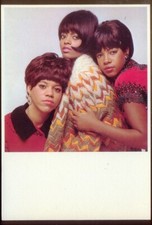 Modern Postcard: THE SUPREMES (Ref: Art Unlimited, C2505). Free UK Postage