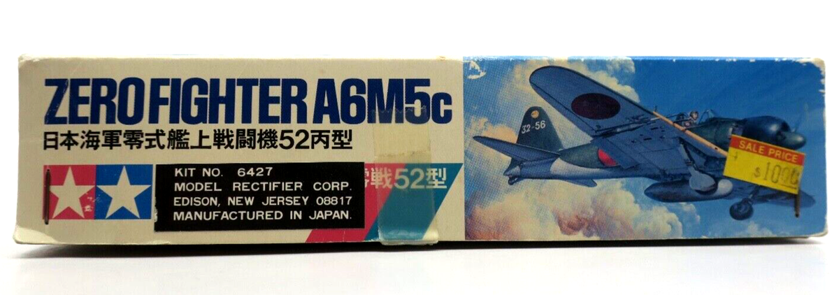 Tamiya 1/48 Mitsubishi A6M5c Zero Fighter Type Zeke Model Kit | eBay