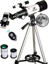 Gskyer Telescope 70mm Aperture 400mm AZ Mount Astronomical Refracting Telescope