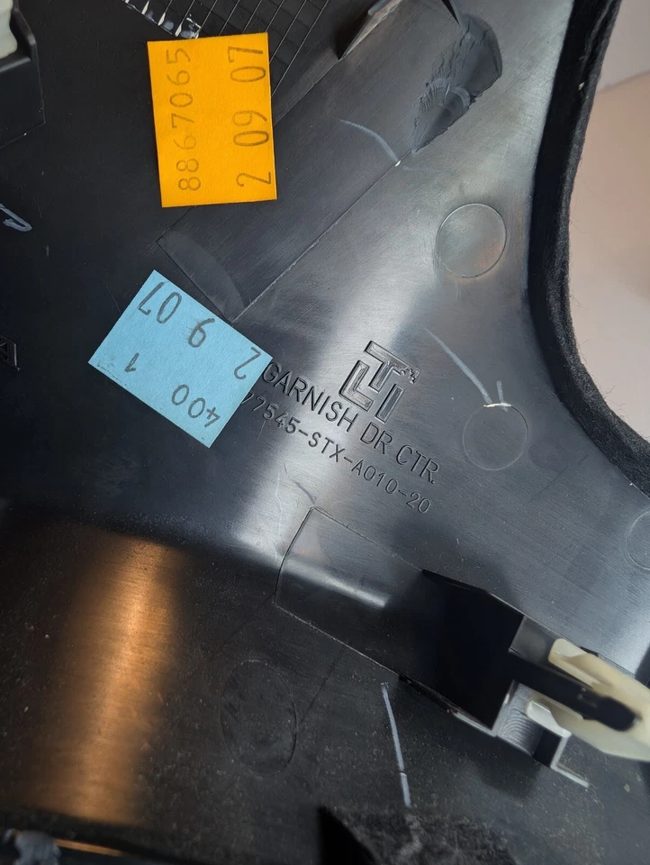 OEM🔥 Genuine 07-13 Acura MDX Driver dash panel bezel marble cover trim FL L Foto 2 de 4