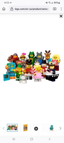 LEGO Serie 23 Sammler Minifiguren 71034 - Popcorn Kostüm - Bild 1 von 1
