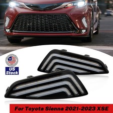 Front Daytime Running Light Turn Signal Lamp Fog For Toyota Sienna Xse 2021-2024