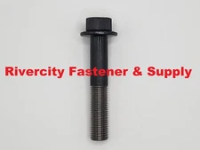 (1) 7/16-20x2-1/2 Grade 8 Hex Head Flange bolts Cap 7/16x20 x 2.5 Screws